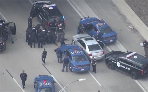 One person in custody after police chase in St. Charles County